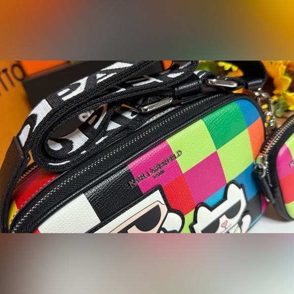 🆕🌸KARL LAGERFELD🌸 PARIS Maybelle Choupette Crossbody - Picture 12 of 17